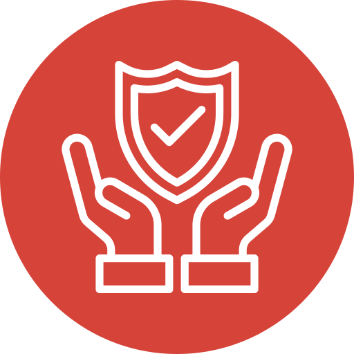 red safety logo